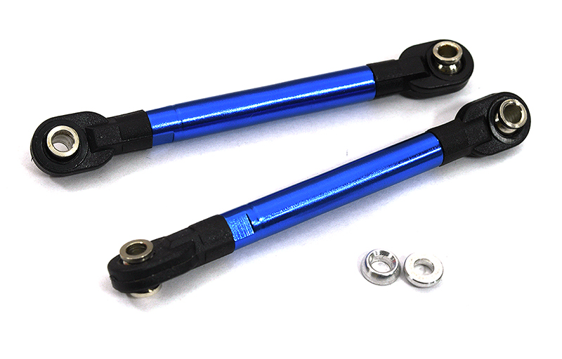 T7961BLUE Front Upper Links for Traxxas 1/10 Electric Stampede 2WD & Slash 2WD - Image 1