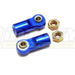 Alloy Ball End (2) 3mm Mounting Hole w/ M4 Thread (2) for 1/10 Jato Shocks MSR6