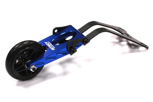 T8015BLUE Machined Type III Wheelie Bar for Slash 2WD, Stampede 2WD & Rustler 2WD XL5 VXL - Image 1
