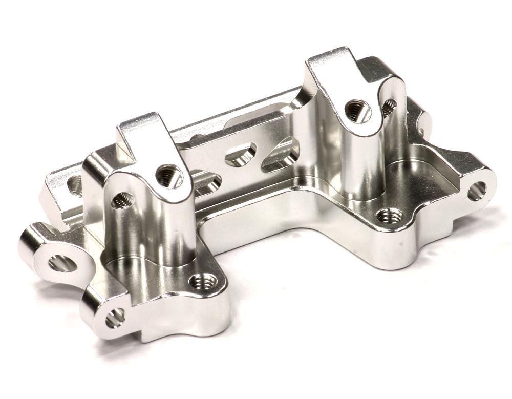 T8054SILVER Front Bulkhead for Traxxas 1/10 Electric Rustler 2WD & Slash 2WD 2530A - Image 1