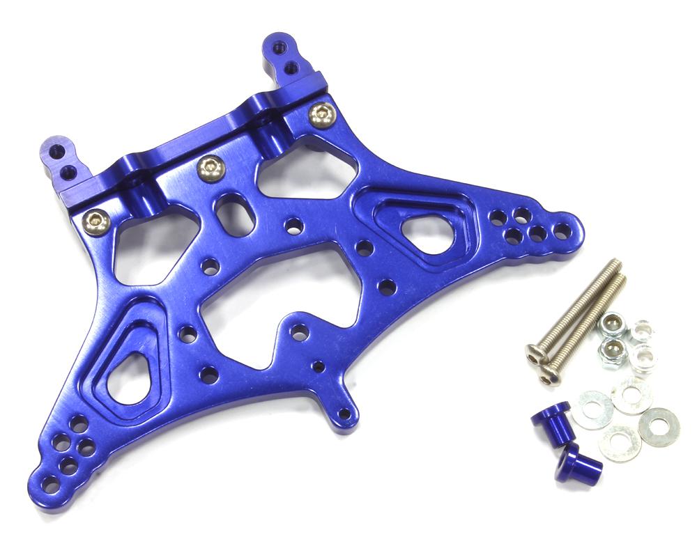 T8083BLUE 09 Alloy Rear Shock Tower for Rustler 2WD (XL5, VXL) 3638 - Image 1