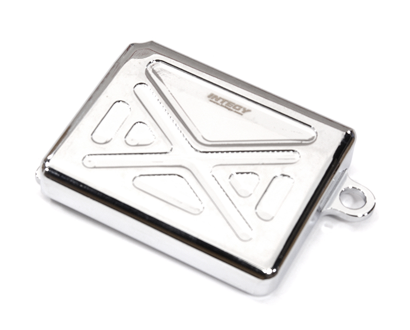 T8167CHROME Receiver Box Cover for Losi 8ight (LOSA0801 & LOSA0802) - Image 1