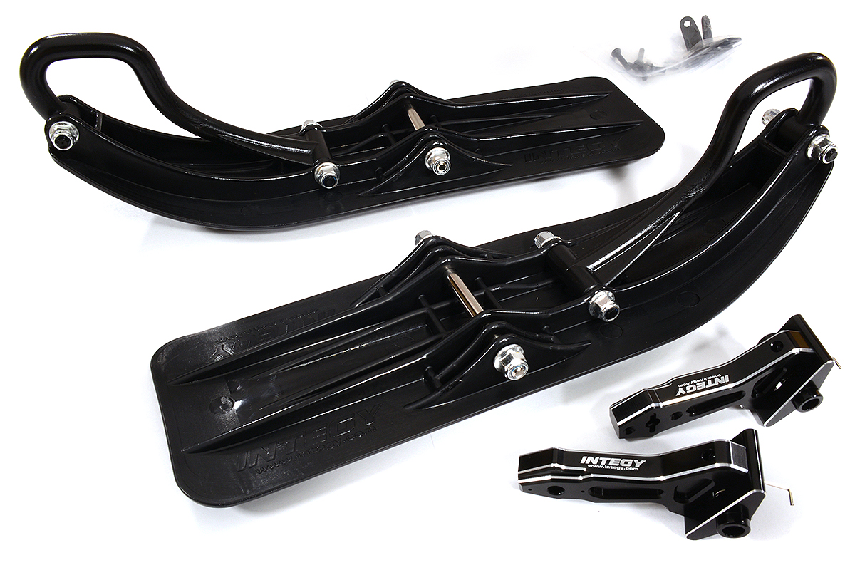 T8552BLACK Front Sled Ski Attachment for Slash 2WD Stampede 2WD Rustler 2WD & Bandit (used) - Image 1