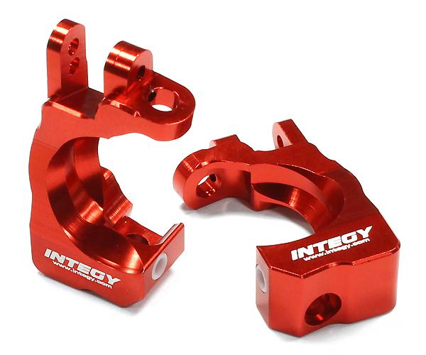 T8591RED Machined T3 Caster Blocks for 1/10 Stampede 4X4, Slash 4X4 & Rustler 4X4 6832 - Image 1