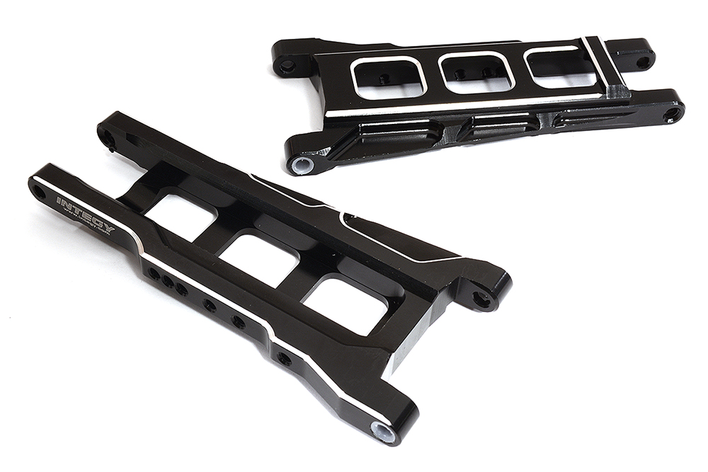 T8596BLACK Billet Machined T2 Lower Suspension Arms for 1/10 Stampede 4X4 & Slash 4X4 3655X - Image 1