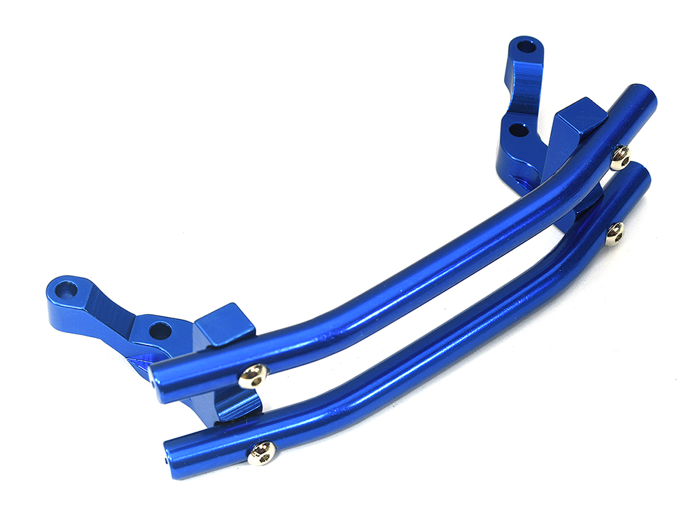 T8603BLUE Billet Machined Alloy Servo Guard Set for Tamiya CR01 - Image 1