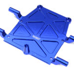 Billet Machined Rear Under Cover + Antenna Mount for Tamiya CR01