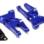 Blue Billet Machined Front Lower Suspension Arms for HPI Ken Block WR8 3.0