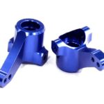 Blue Billet Machined Steering Knuckles for HPI Ken Block WR8 3.0