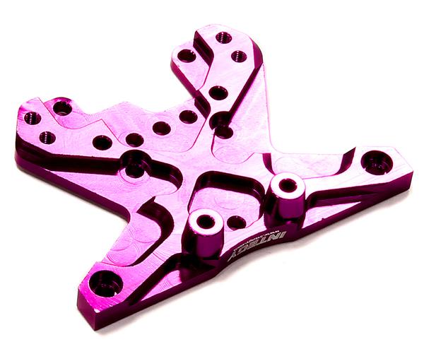 T8701PURPLE Billet Machined Shock Tower for HPI 1/10 Bullet MT & Bullet ST - Image 1