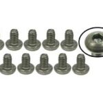 3Racing M2 x 3 Titanium Button Head Hex Socket - Machine (10 Pcs)