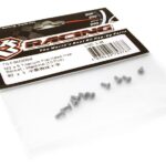 M2 x 5 Titanium Flat Head Hex Socket - Machine (10 Pcs)