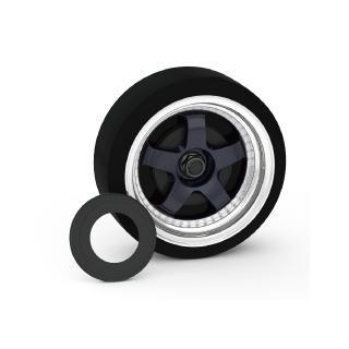 WODB01 Street Jam Japan Drift Racing 1/10 RC Drum Brake Set for OTA-R31 - Image 1